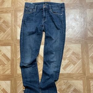 MOTHER Size 27 The Looker - Here Kitty Kitty Wash